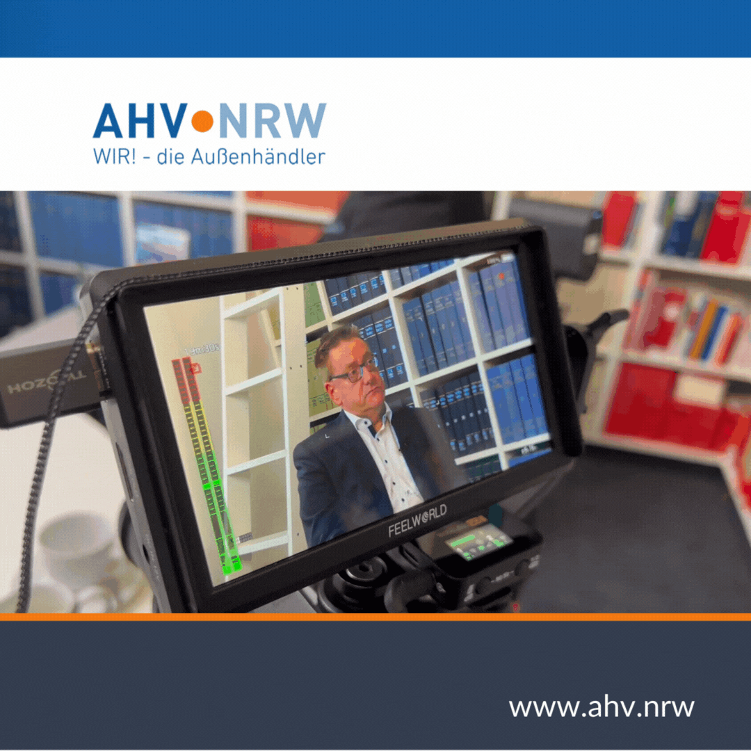 Harry Flint produziert Video zum Jahresgespräch des AHV NRW e.V.